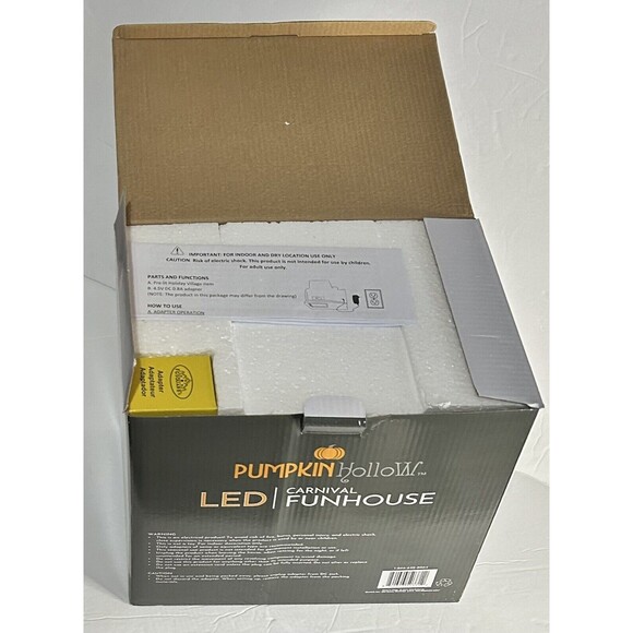 Carnival Funhouse Clown Theme Spooky Halloween Village 2024 by Pumpkin Village - Picture 8 of 8